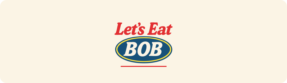 Let's eat BOB CI Symbol